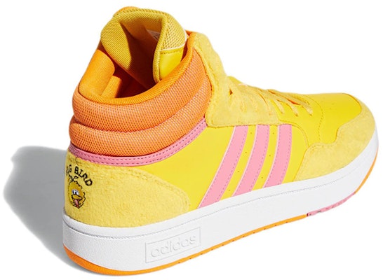 adidas Neo Hoops 3.0 Mid x Sesame Street 'Kuning Oranye Pink' GX6105 Shop adidas Neo Hoops 3.0 Mid x Sesame Street 'Kuning Oranye Pink' GX6105