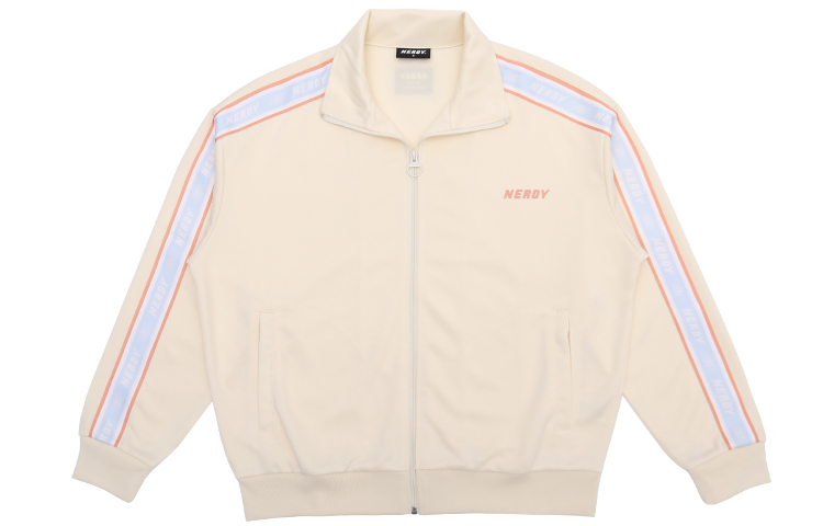 Nerdy City Edition Beige Casual Jacket - Unisex Matching Style PNEC22KA6602