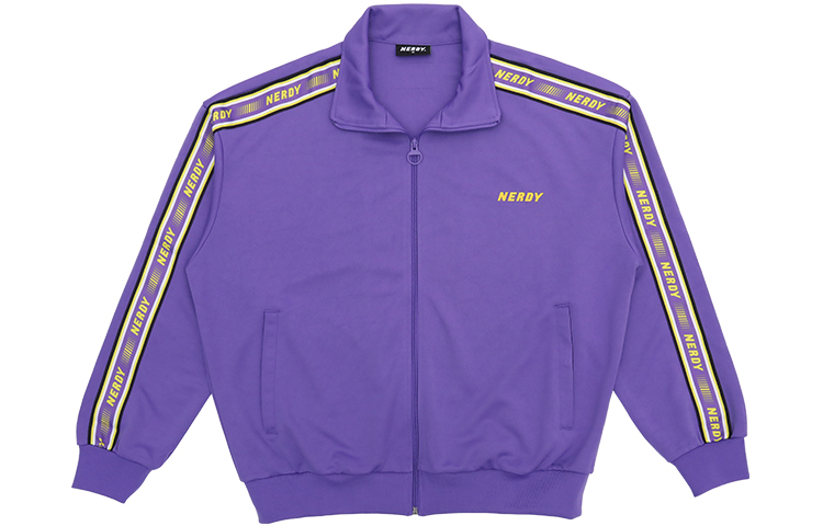 Nerdy City Edition Casual Jacket Couple's Style - Purple PNEC22KA6617