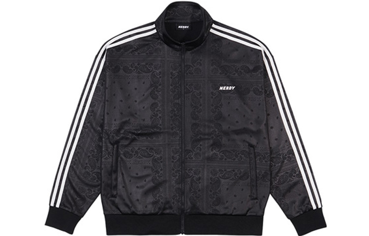 Nerdy Colorblock Plaid Jacket Unisex BLACK PNES21KA0401