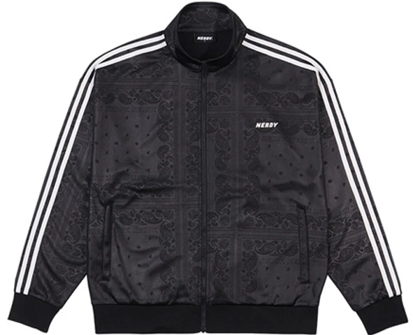 nerdy-colorblock-plaid-jacket-unisex-black-pnes-21-ka-0401