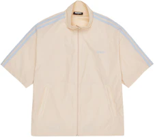 Nerdy Cream Woven Short-Sleeve Lightweight Casual Jacket Unisex PNES22WJ0302 Nerdy Cream Woven Short-Sleeve Lightweight Casual Jacket Unisex PNES22WJ0302