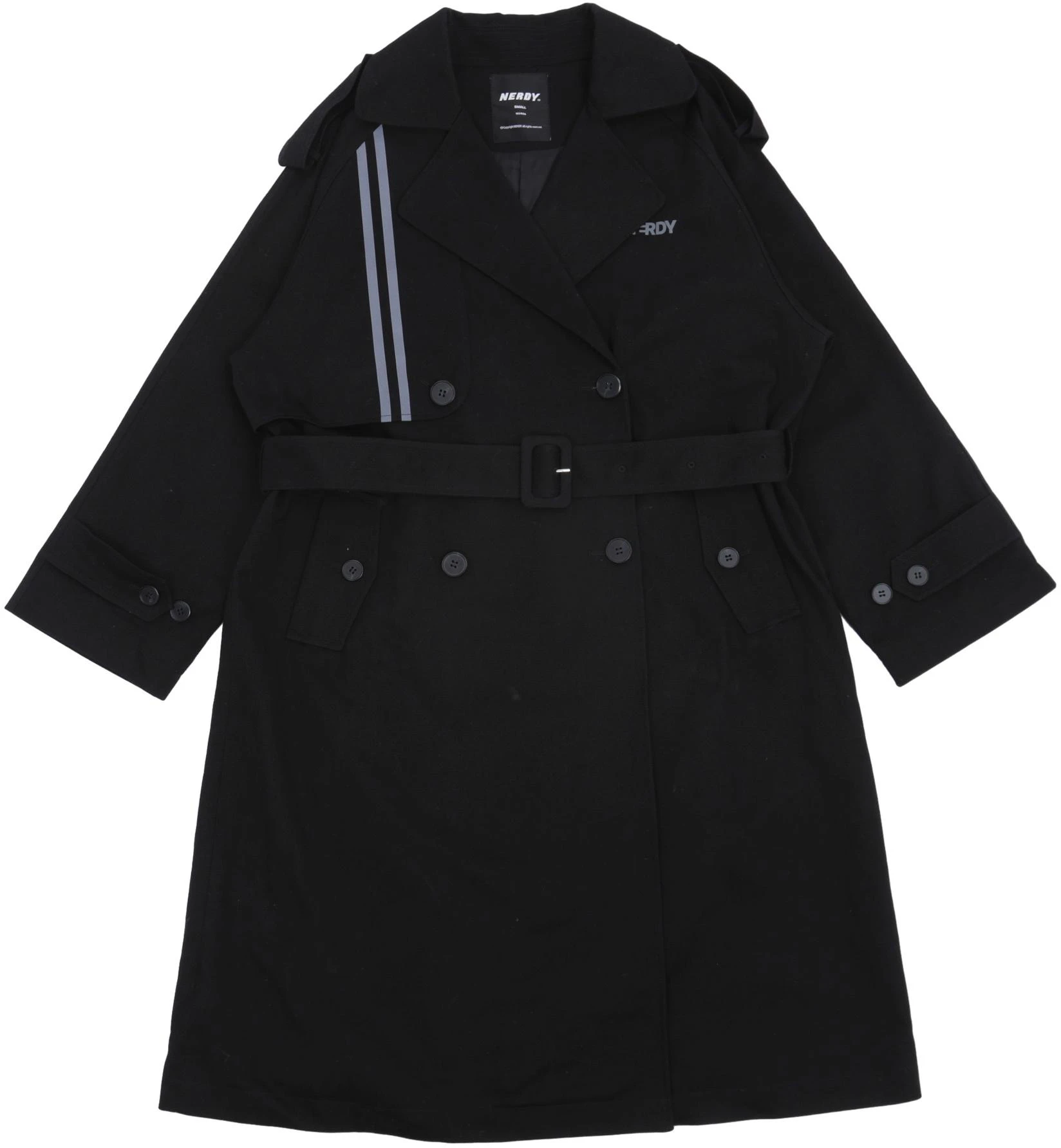 nerdy-double-breasted-striped-long-sleeve-trench-coat-unisex-black-pneq-23-jk-0301