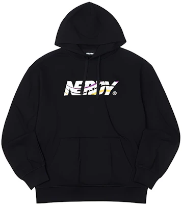 NERDY 刺繡休閒男女穿黑色長袖衛衣 PNEW20KE0701 Buy NERDY 刺繡休閒男女穿黑色長袖衛衣 PNEW20KE0701