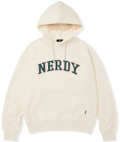 Nerdy FW22 Ivy League Logo Pullover Sweatshirt Cream Unisex PNEF22KE1202 Nerdy FW22 Ivy League Logo Pullover Sweatshirt Cream Unisex PNEF22KE1202