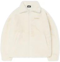 Nerdy FW22 Letter Logo Zip Jacket Unisex - Cream White PNEW22KJ0402 Nerdy FW22 Letter Logo Zip Jacket Unisex - Cream White PNEW22KJ0402