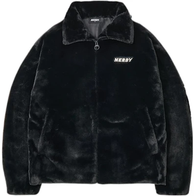 Nerdy 2022秋冬黑色LOGO印花拉鍊外套 中性款 PNEW22KJ0401 Buy Nerdy 2022秋冬黑色LOGO印花拉鍊外套 中性款 PNEW22KJ0401