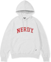 Nerdy FW22 Oversized Logo Sweatshirt Unisex Cold White PNEF22KE1246 Nerdy FW22 Oversized Logo Sweatshirt Unisex Cold White PNEF22KE1246