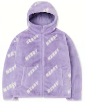 Nerdy FW22 Purple Reversible Logo Hoodie Zip Jacket Unisex PNEW22KJ0736 Nerdy FW22 Purple Reversible Logo Hoodie Zip Jacket Unisex PNEW22KJ0736