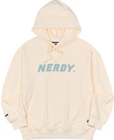 Nerdy Letter Logo Printed Hoodie Unisex PNEF21KE11 Nerdy Letter Logo Printed Hoodie Unisex PNEF21KE11