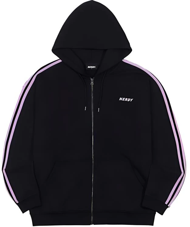 nerdy-letter-zip-up-hoodie-jacket-black-unisex-couples-edition-pnes-21-ke-0501