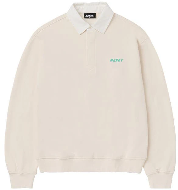 nerdy-logo-letter-printed-polo-sweatshirt-cream-unisex-pnes-23-kc-10