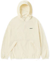 Nerdy Logo Print Half-Zip Pullover Hoodie Jacket Unisex Light Yellow. PNES23WI0303 Nerdy Logo Print Half-Zip Pullover Hoodie Jacket Unisex Light Yellow. PNES23WI0303