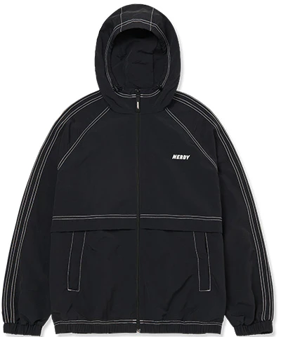 nerdy-ny-series-contrast-stitch-logo-hoodie-jacket-unisex-black-pnes-23-wj-0201