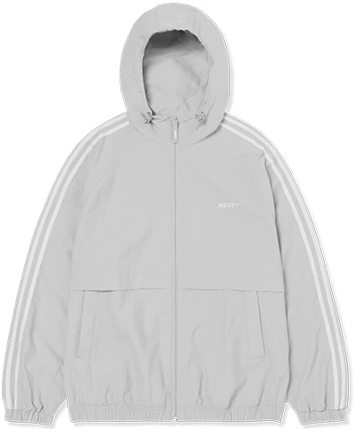 nerdy-ny-series-double-stripe-logo-hoodie-jacket-unisex-light-gray-pnes-23-wj-0135