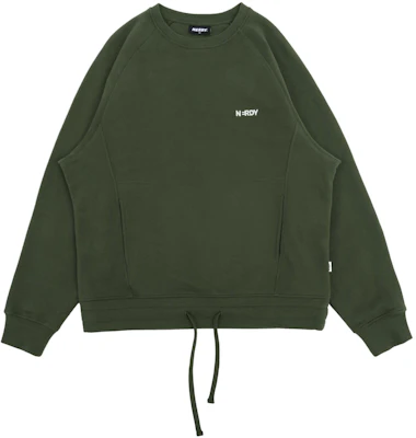 NERDY 拼布字母圓領套頭衫 男女款 黃棕色 PNED23SW0133 Buy NERDY 拼布字母圓領套頭衫 男女款 黃棕色 PNED23SW0133