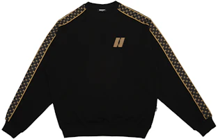 Nerdy Retro Monogram Logo Patchwork Pullover Sweatshirt Unisex Black PNEC22KC0901 Nerdy Retro Monogram Logo Patchwork Pullover Sweatshirt Unisex Black PNEC22KC0901