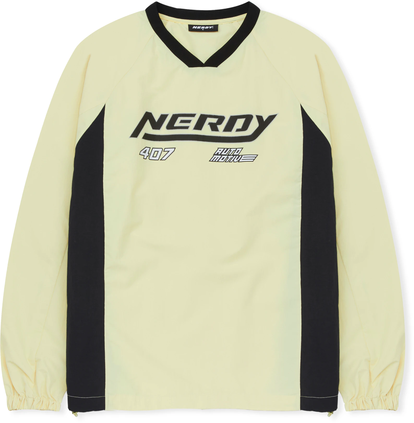 nerdy-side-drawstring-v-neck-color-block-sweatshirt-light-yellow-unisex-pnef-23-lt-0537