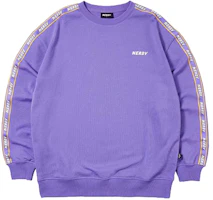 Nerdy SS21 Purple Loose Fit Crewneck Sweatshirt Unisex PNES21KC1917 Nerdy SS21 Purple Loose Fit Crewneck Sweatshirt Unisex PNES21KC1917