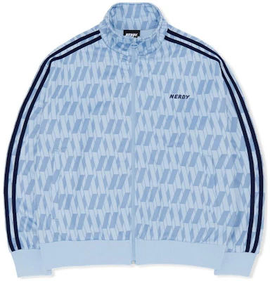 Nerdy SS22 全版Logo運動外套 男女款 藍色 PNES21KA2114 Buy Nerdy SS22 全版Logo運動外套 男女款 藍色 PNES21KA2114