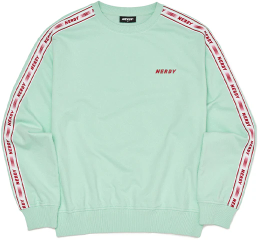 nerdy-ss-22-mint-green-logo-pullover-sweatshirt-unisex-with-side-stripes-pnes-22-kc-0812