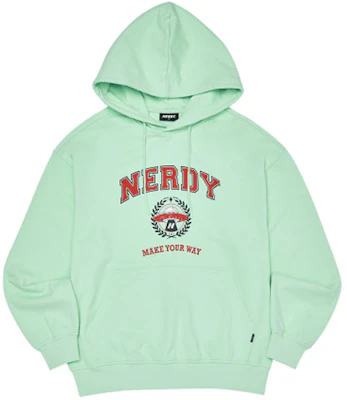 Nerdy SS22 薄荷綠字母印花長袖衛衣 男女款. PNES22KE1212 Buy Nerdy SS22 薄荷綠字母印花長袖衛衣 男女款. PNES22KE1212