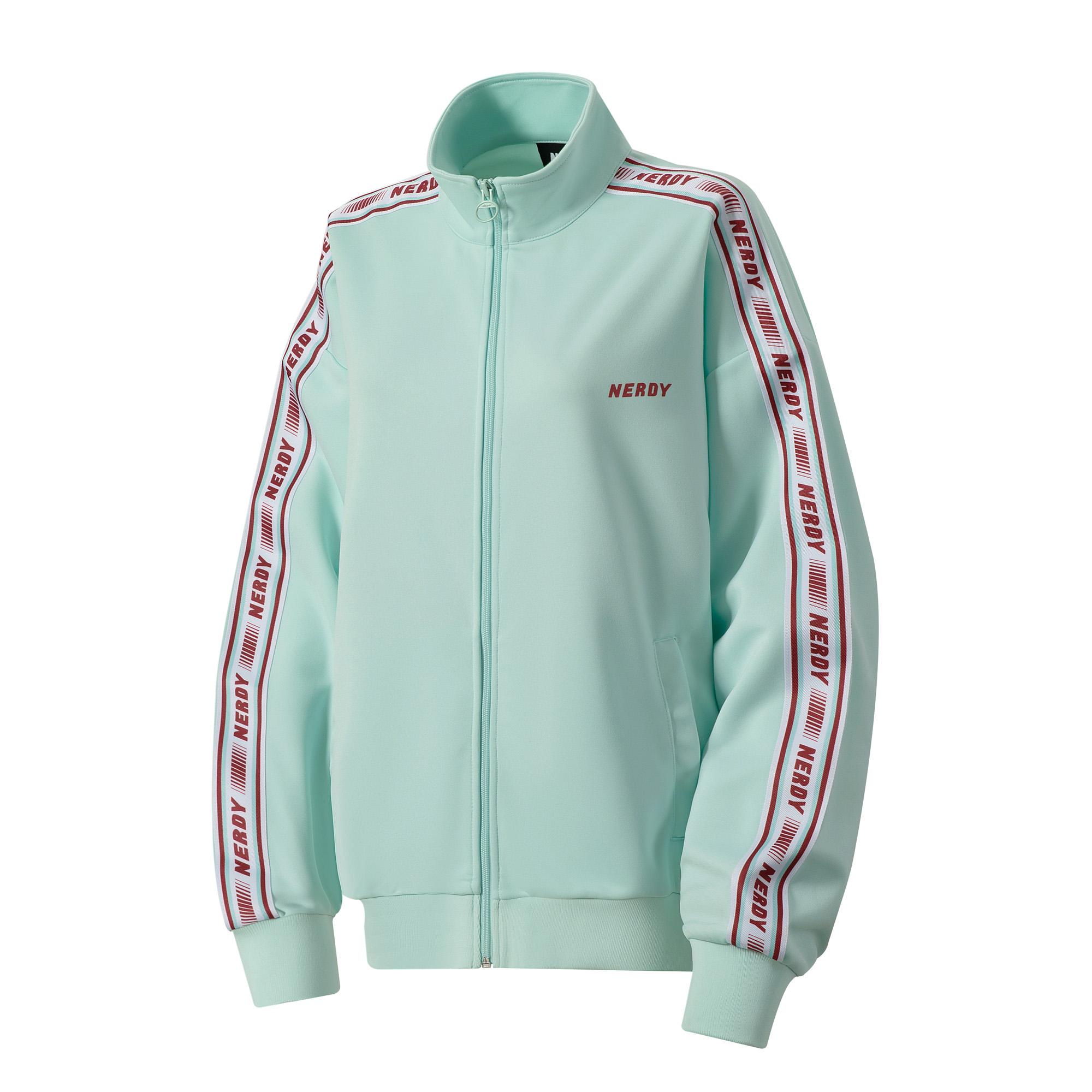 Nerdy SS22 Mint Side Logo Track Jacket Unisex PNES22KA0112