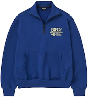 Nerdy SS23 Blue Loose Fit Turtleneck Pullover Sweatshirt Unisex Casual Style PNES23KC6216 Nerdy SS23 Blue Loose Fit Turtleneck Pullover Sweatshirt Unisex Casual Style PNES23KC6216