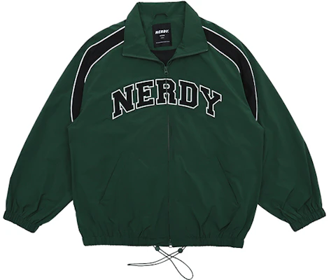 Nerdy SS23 大logo拼接外套 深綠色 男女適穿 PNEC23WJ0139 Buy Nerdy SS23 大logo拼接外套 深綠色 男女適穿 PNEC23WJ0139