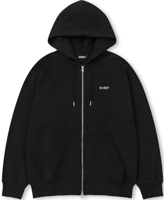 Nerdy SS24 黑色Logo拉鏈帽T 長袖連帽衛衣 PNES24HD0701 Buy Nerdy SS24 黑色Logo拉鏈帽T 長袖連帽衛衣 PNES24HD0701