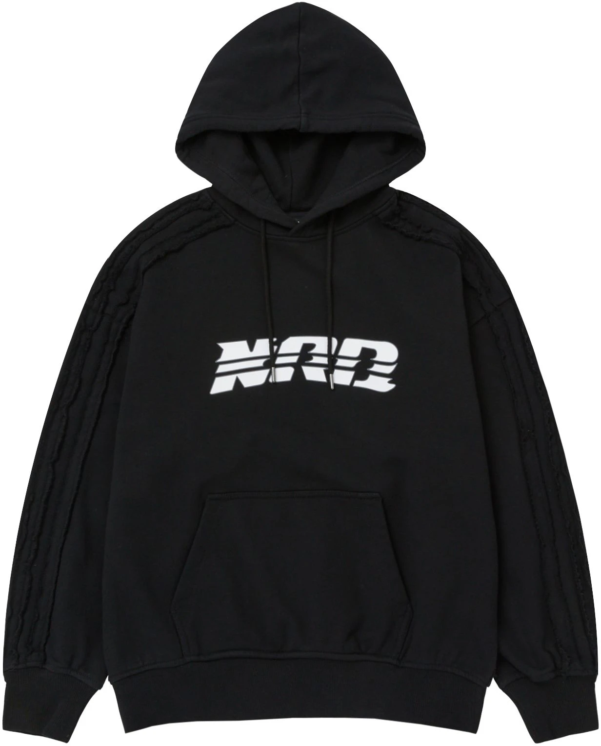 nerdy-ss-24-letter-logo-print-hoodie-unisex-black-pnes-24-hd-1201