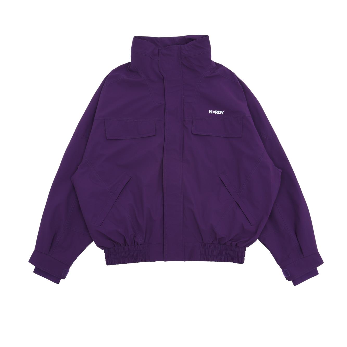 Nerdy Stand Collar Oversized Jacket Unisex PNEQ23JK0142
