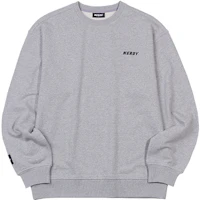 Nerdy Unisex Solid Color Crewneck Sweatshirt - Gray Casual Pullover PNEF20KC0719 Nerdy Unisex Solid Color Crewneck Sweatshirt - Gray Casual Pullover PNEF20KC0719