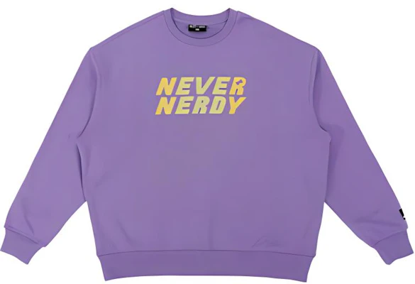 Nerdy x NEVER 字母印花圓領寬鬆版型套頭衫男女適穿 PNEC21KC03 Buy Nerdy x NEVER 字母印花圓領寬鬆版型套頭衫男女適穿 PNEC21KC03