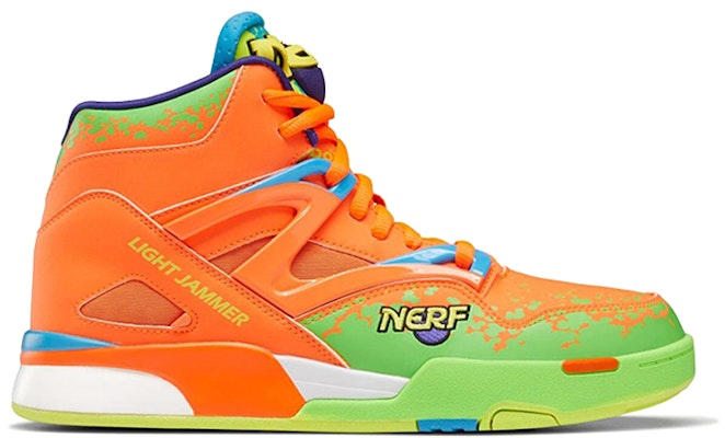 NERF x Reebok Pump Omni Zone 2 'Light Jammer' Sneakers GY8068 Order NERF x Reebok Pump Omni Zone 2 'Light Jammer' Sneakers GY8068