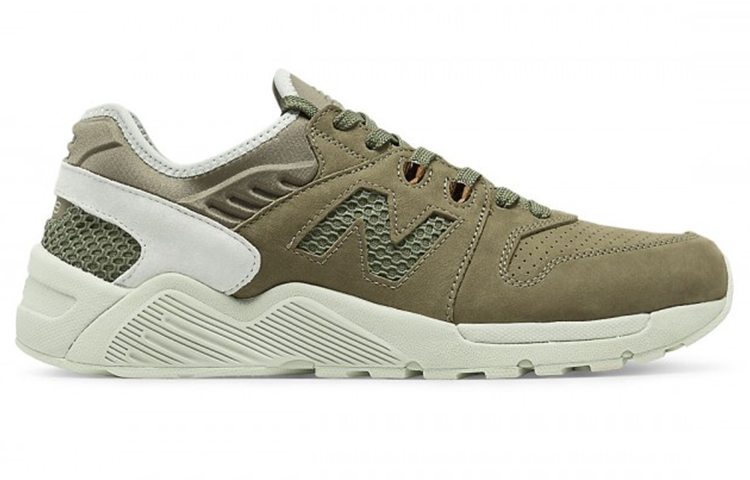 NB 009 Series Breathable Wear-Resistant Non-Slip Low Top 'Olive' 圖 2