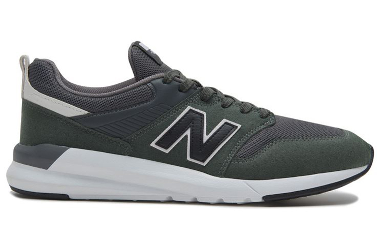 Order New Balance 009 Siri Kasut Rendah Retro Hitam Hijau MS009KHS