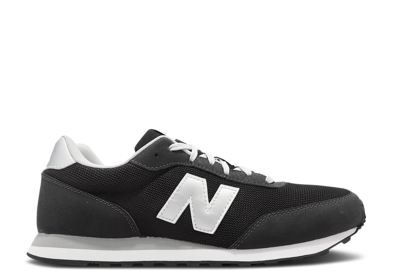 New Balance 050 Classic 'Black Metallic Silver' GM050BK