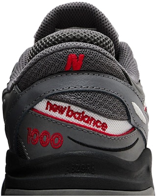 뉴발란스 1000 JD 독점 ''그레이 레드'' M1000JDB Sizing 뉴발란스 1000 JD 독점 ''그레이 레드'' M1000JDB