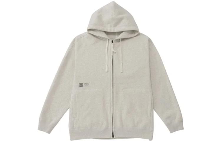 New Balance 1000 Series FW23 Regular Fit Zip Hoodie Oatmeal AMJ35100-OT