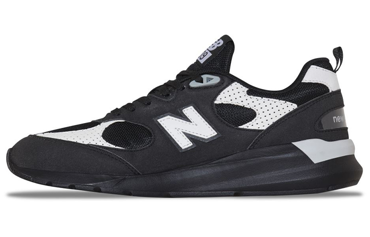 New Balance 109 Series Cozy Breathable Low Tops Casual Black White MS109BLK