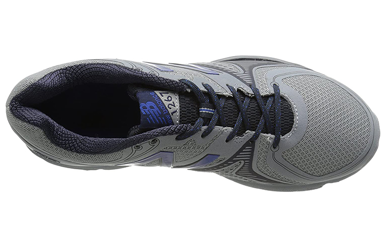 Lookbook New Balance 1267 Grijs Blauw Ademend Slijtvast Antislip Lage Trainingsschoenen MX1267GO