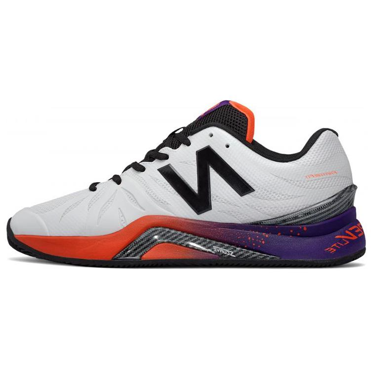 Buy 新百伦1296 v2网球鞋“白黑紫色” MC1296P2