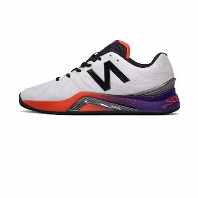 NB 1296 v2 Tennis 'White Black Purple'