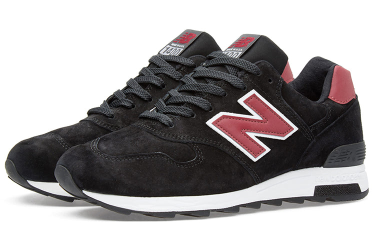 Lookbook New Balance NB 1400 透氣 低幫 跑步鞋 男款 黑紅