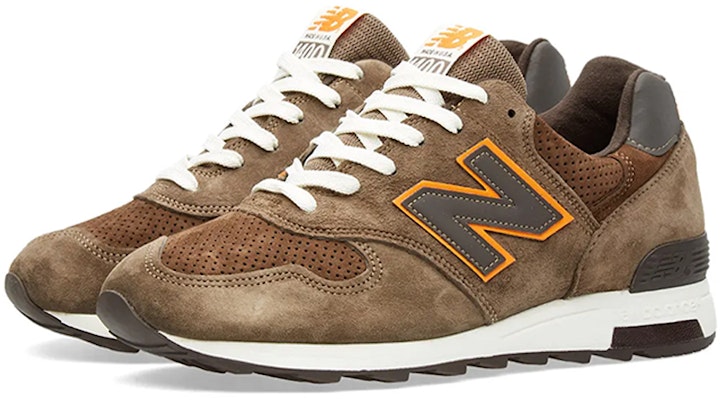 New Balance 1400 Buatan USA 'Coklat' M1400CSR Lookbook New Balance 1400 Buatan USA 'Coklat' M1400CSR