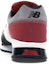 Shop New Balance NB 1500 潮流舒適百搭 氣質 減震耐磨防滑 低筒 運動鞋 男女同款 灰紅