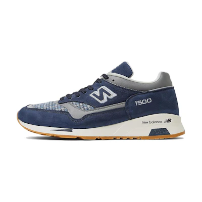 NB 1500 Made In England 'Harris Tweed Navy & Grey'