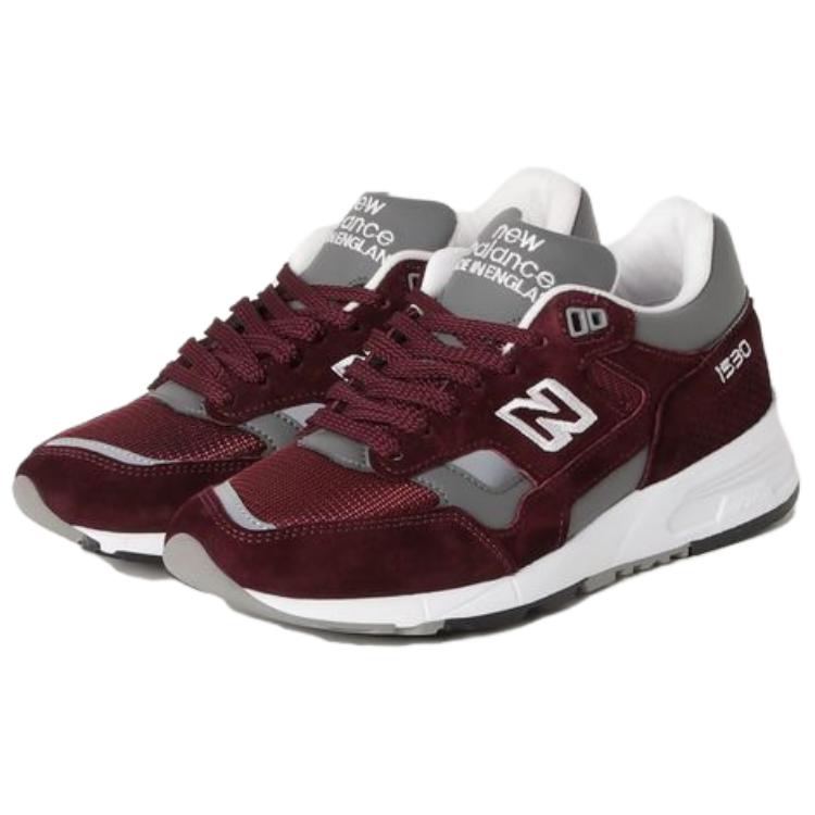 Lookbook New Balance 1530 D-Wide Merah/Abu-Abu M1530BUR
