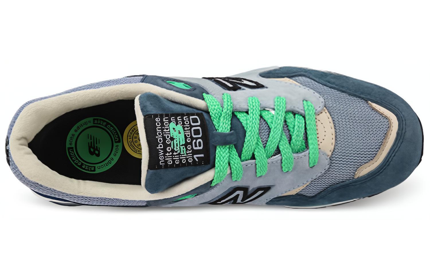 Lookbook New Balance 1600 Elite Blau Bell/Blau Ash-Off White CM1600BV